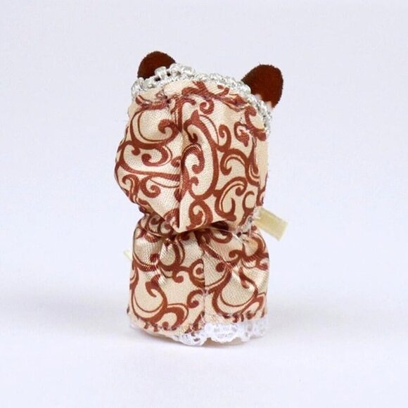 Calico Critters Sylvanian Families C-74 Chocolate Rabbit Baby - Anniversary Ed - Picture 6 of 7